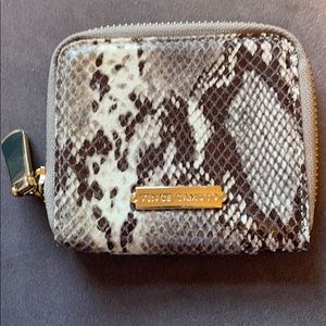 Vince Camuto Snake Skin Coin Wallet